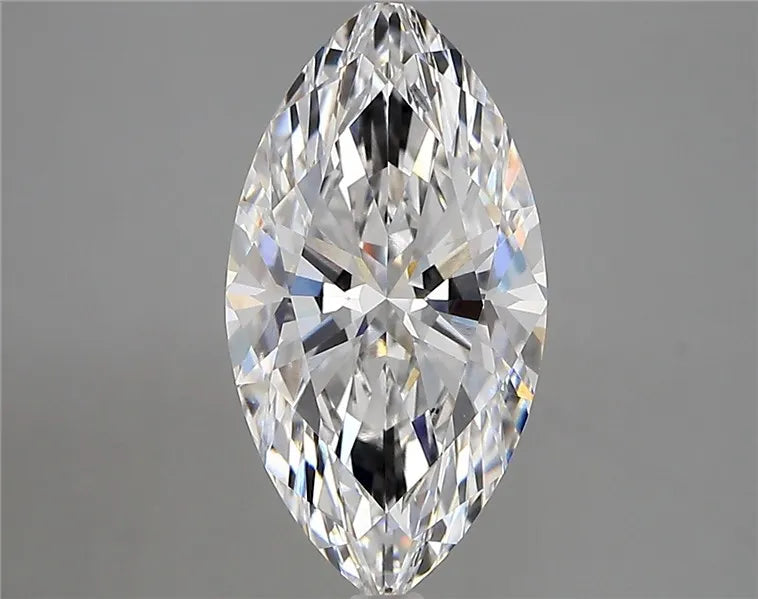2.77ct Marquise Lab Grown Diamond (Colour D, Clarity VVS1, IGI Certified)