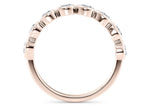 Idyll Half Rose Gold 18k Eternity Ring