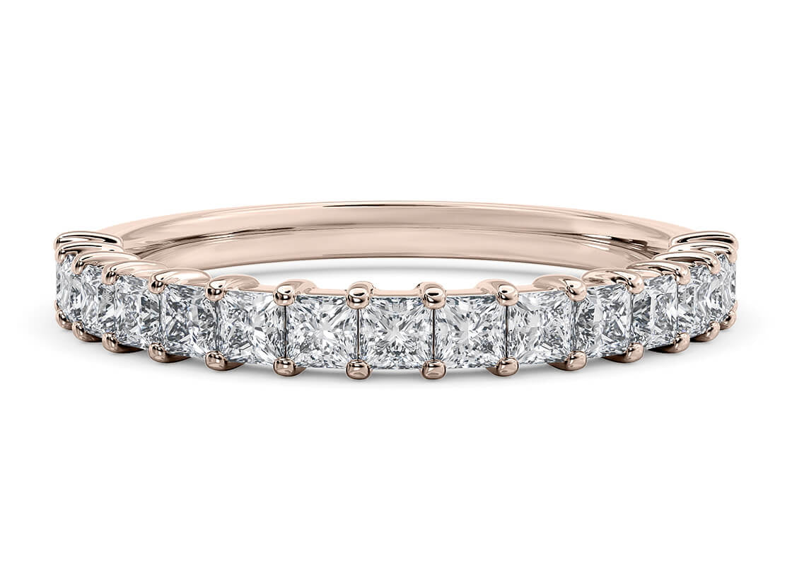 Josephine Rose Gold 18k Eternity Ring