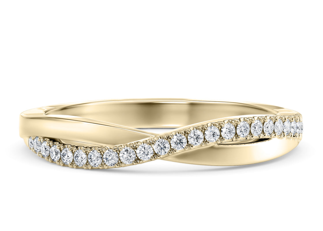 Promise Yellow Gold 18k Eternity Ring