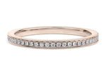 Paragon Lab Grown Rose Gold 18k Full Set Eternity Ring