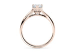 Hanover Solitaire Rose Gold 18k Pear Engagement Ring