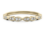 Primrose Yellow Gold 18k Half Set Eternity Ring