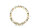Regent Asscher Full Set Yellow Gold 18k Lab Grown Eternity Ring