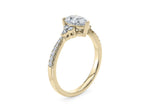 Gaia Vintage Yellow Gold 18k Pear Engagement Ring