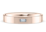 Marcus Rose Gold 18k Lab Grown Wedding Band