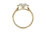 Rosa Vintage Yellow Gold 18k Princess Engagement Ring