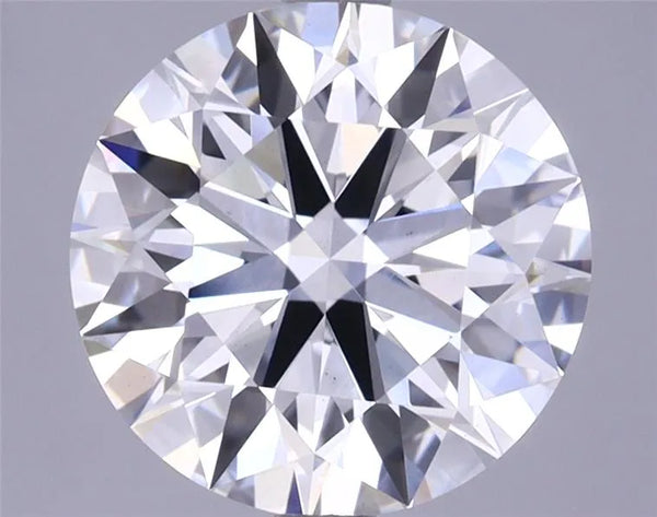 3.39ct Round Lab Grown Diamond (Colour F, Clarity VS1, Cut EX, GIA Certified)