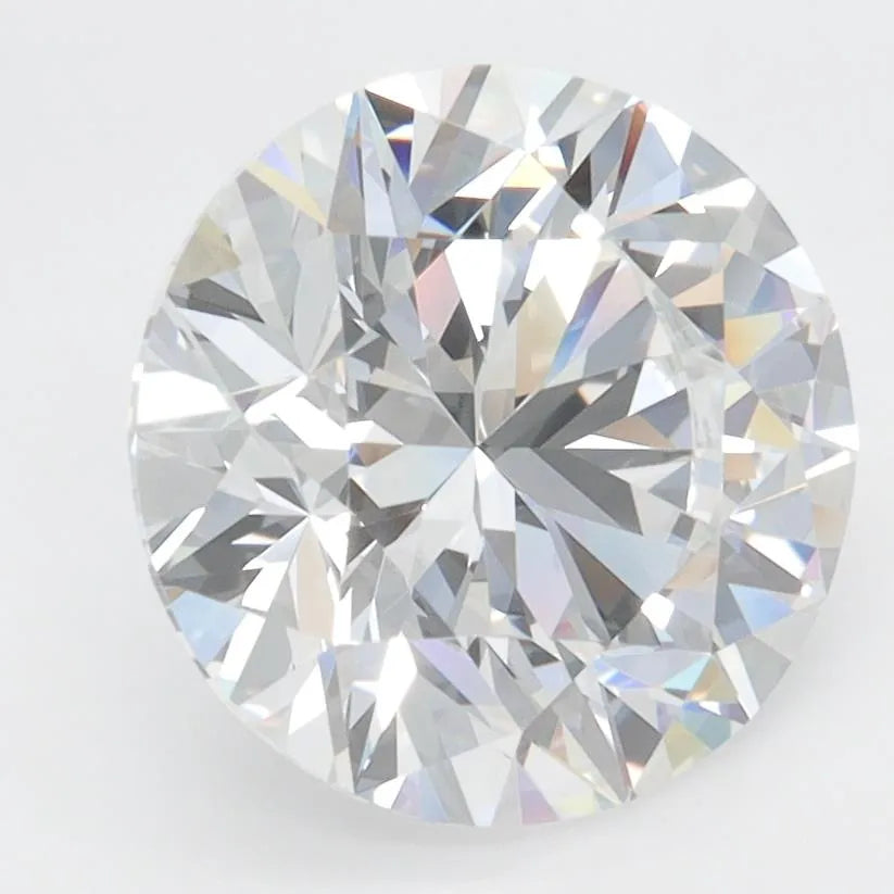 3.49ct Round Lab Grown Diamond (Colour D, Clarity VVS1, Cut EX, GIA Certified)