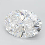 3.52ct Oval Lab Grown Diamond (Colour D, Clarity FL, IGI Certified)