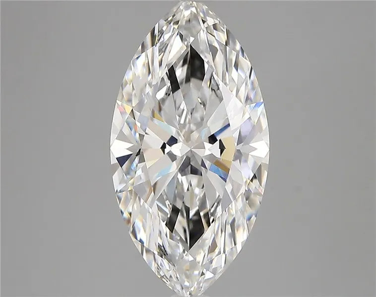 3.86ct Marquise Lab Grown Diamond (Colour E, Clarity IF, IGI Certified)
