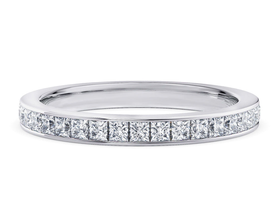 Aurora White Gold 18k Full Set Eternity Ring