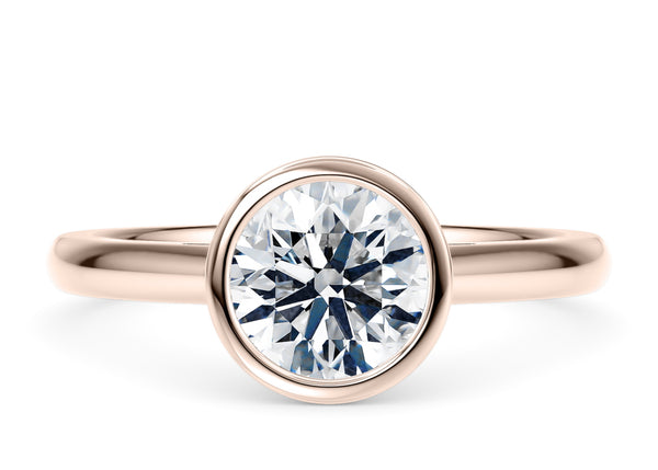 Luna Solitaire Engagement Ring