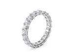 Regent Asscher Full Set White Gold 18k Natural Eternity Ring