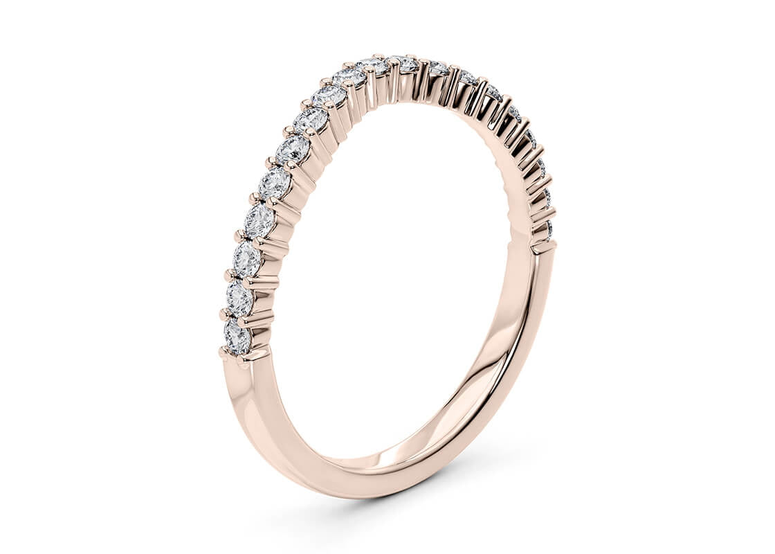 Duchess Rose Gold 18k Eternity Ring