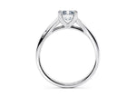Hanover Solitaire White Gold 18k Radiant Engagement Ring