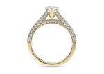 Bloomsbury Vintage Yellow Gold 18k Pear Engagement Ring