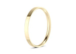 Flat Court Yellow Gold 18k Wedding Band