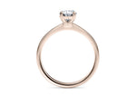 1477 Classic Solitaire Rose Gold 18k Oval Engagement Ring