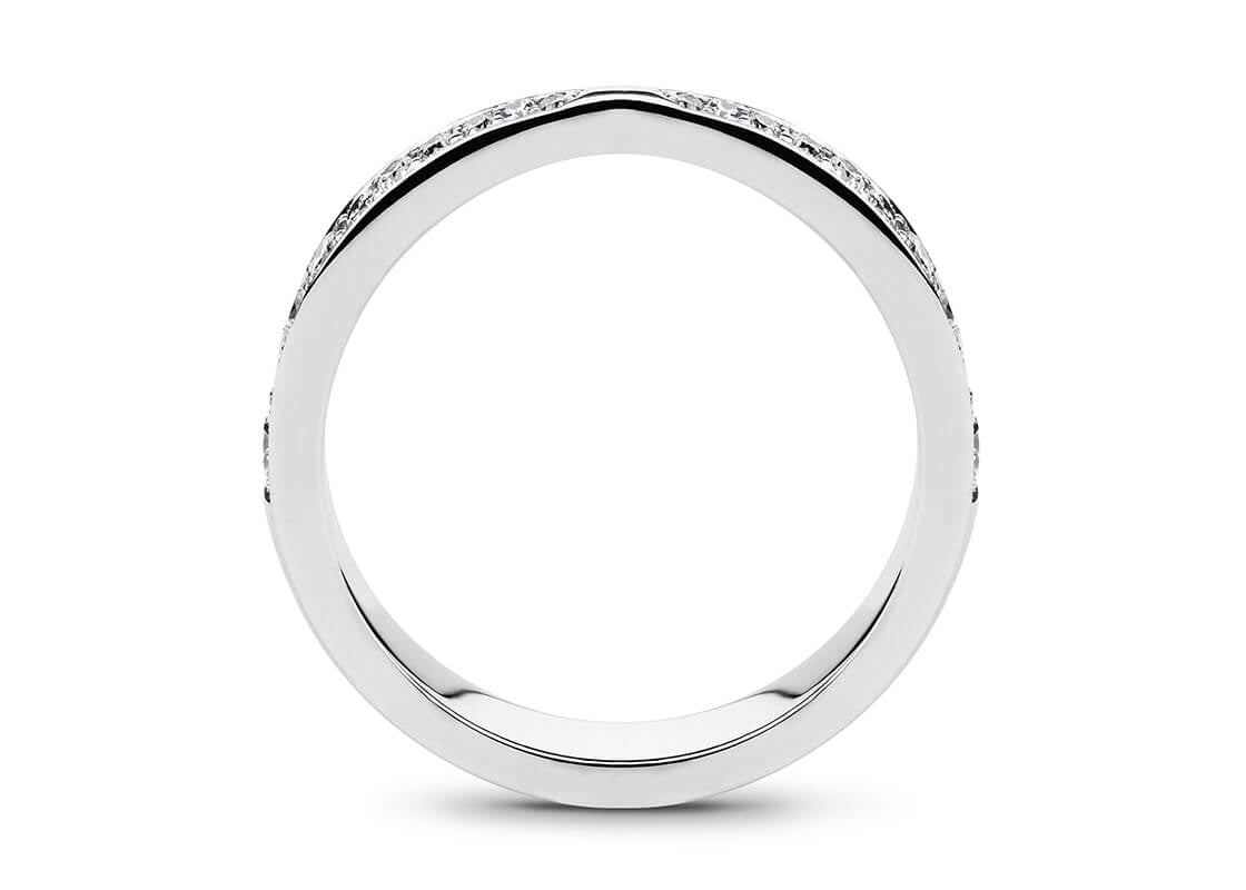 Eden White Gold 18k Eternity Ring