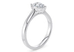 Contour Solitaire White Gold 18k Pear Engagement Ring