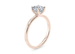 Paloma Solitaire Rose Gold 18k Cushion Engagement Ring