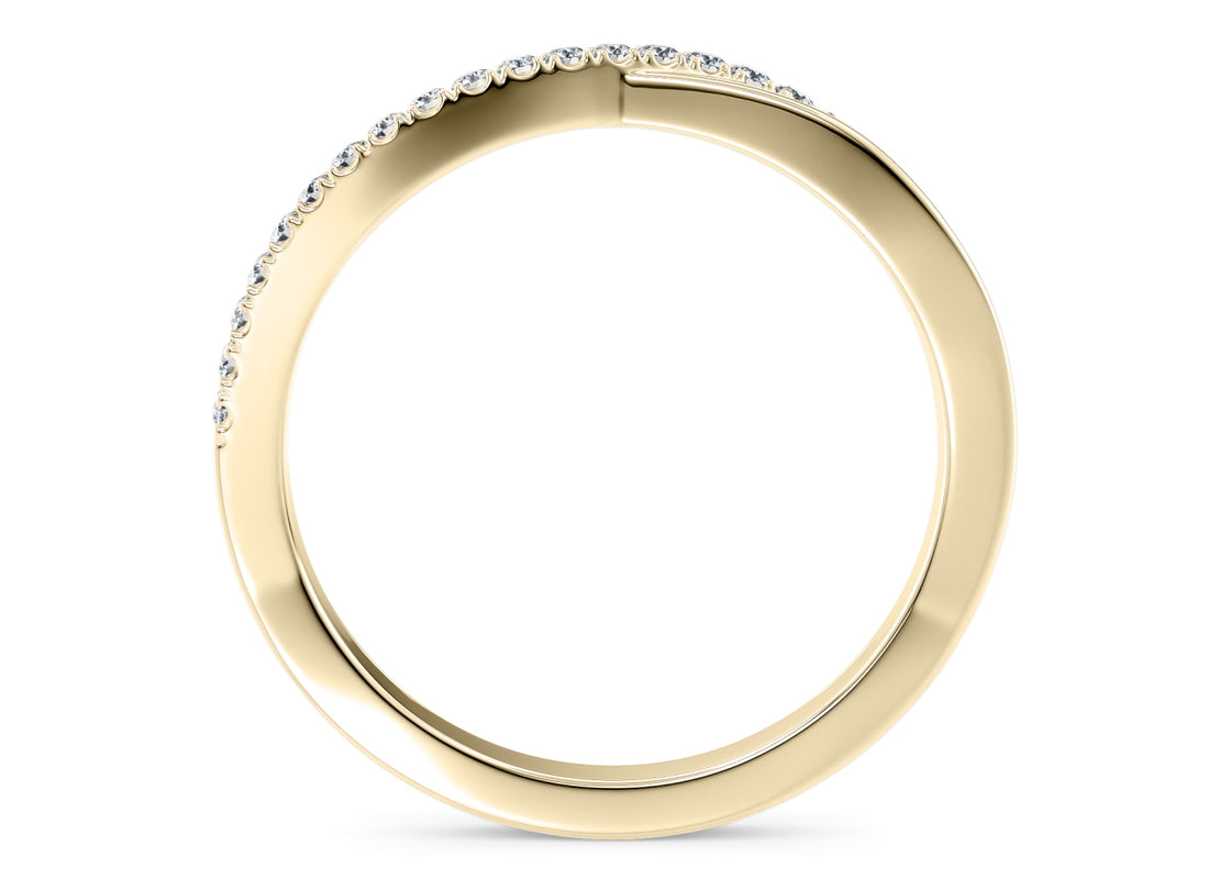 Promise Yellow Gold 18k Eternity Ring