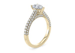 Bloomsbury Vintage Yellow Gold 18k Pear Engagement Ring