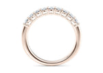 Regent Oval Rose Gold 18k Eternity Ring