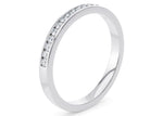 Tsarina White Gold 18k Half Set Eternity Ring