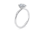 Paloma Solitaire Platinum Pear Engagement Ring