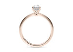 Starlight Solitaire Rose Gold 18k Pear Engagement Ring