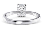 Starlight Solitaire Platinum Radiant Engagement Ring
