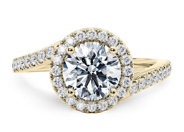 Kew Halo Engagement Ring