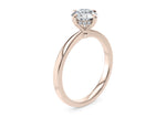 Starlight Compass Solitaire Rose Gold 18k Round Engagement Ring
