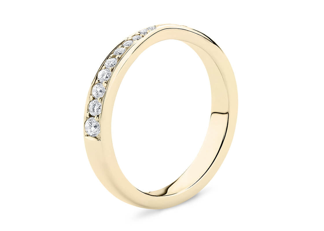 Eden Yellow Gold 18k Eternity Ring