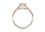 Jasmine Vintage Rose Gold 18k Marquise Engagement Ring