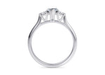 Paris Trilogy Platinum Marquise Engagement Ring