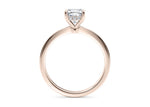 Starlight Solitaire Rose Gold 18k Cushion Engagement Ring