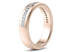 Zeus Rose Gold 18k Wedding Band