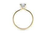 Paloma Solitaire Yellow Gold 18k Cushion Engagement Ring