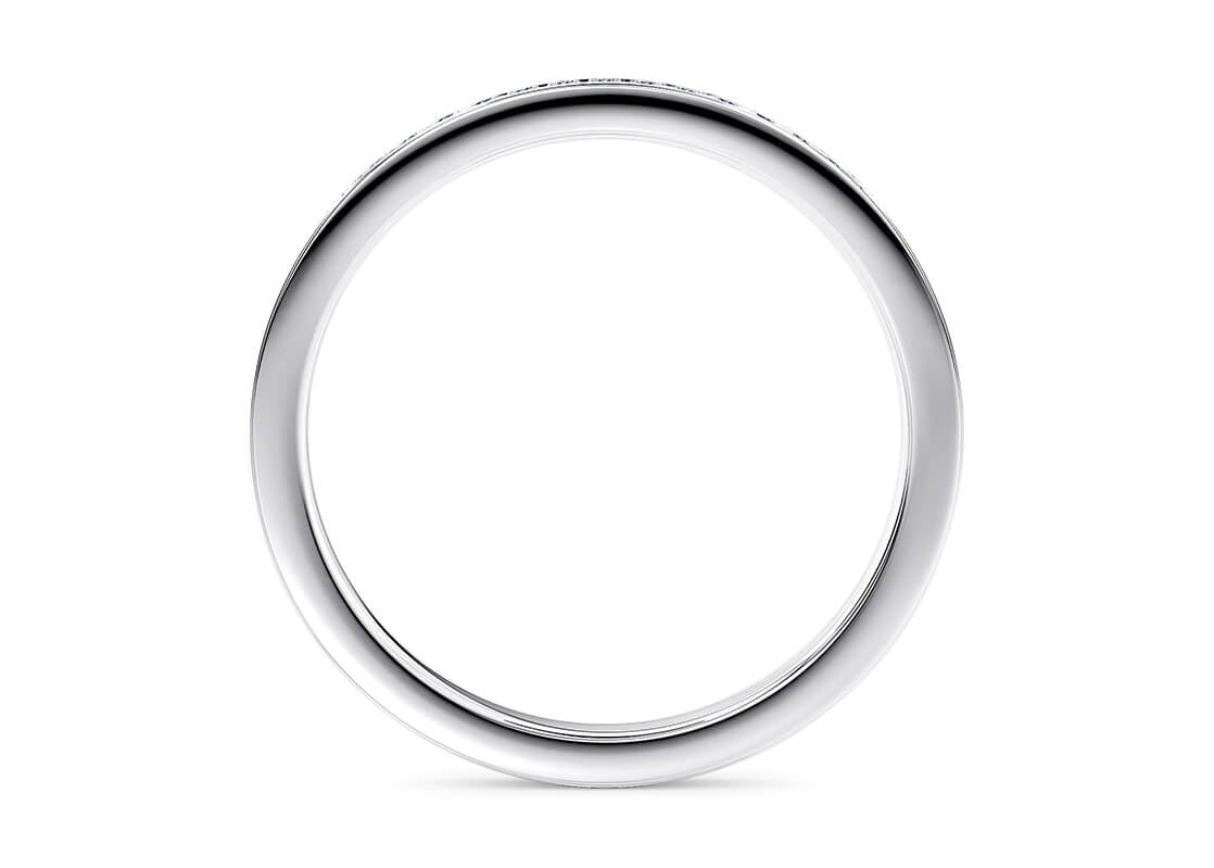 Paragon White Gold 18k Full Set Eternity Ring