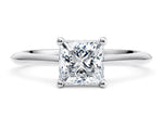Hope Solitaire Platinum Princess Engagement Ring