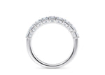 Regent Princess Half White Gold 18k Natural Eternity Ring