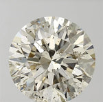 6.01ct Round Natural Diamond (Colour K, Clarity I1, Cut EX, HRD Certified)