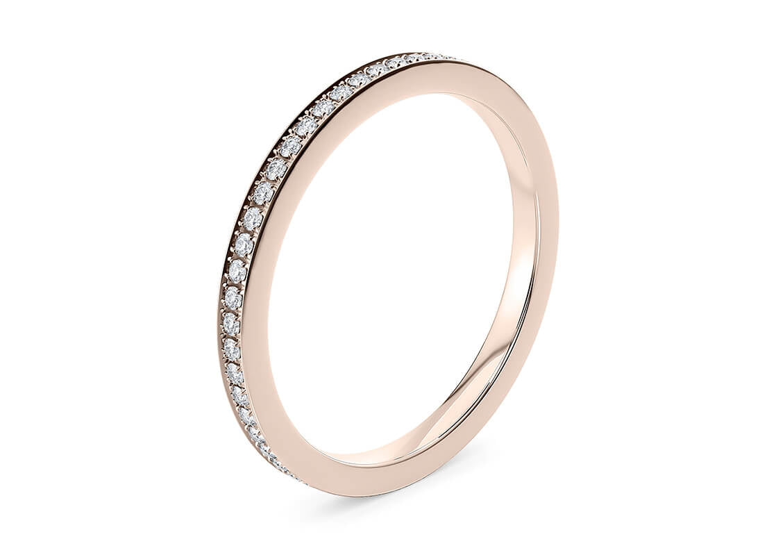 Paragon Rose Gold 18k Full Set Eternity Ring
