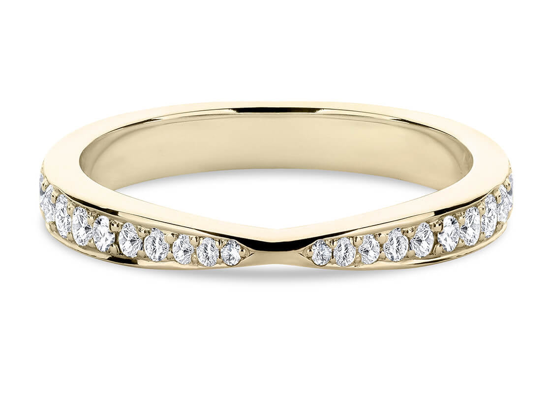 Eden Yellow Gold 18k Eternity Ring