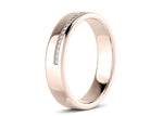 Andreas Rose Gold 18k Lab Grown Wedding Band