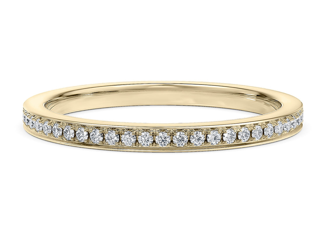 Paragon Lab Grown Yellow Gold 18k Full Set Eternity Ring