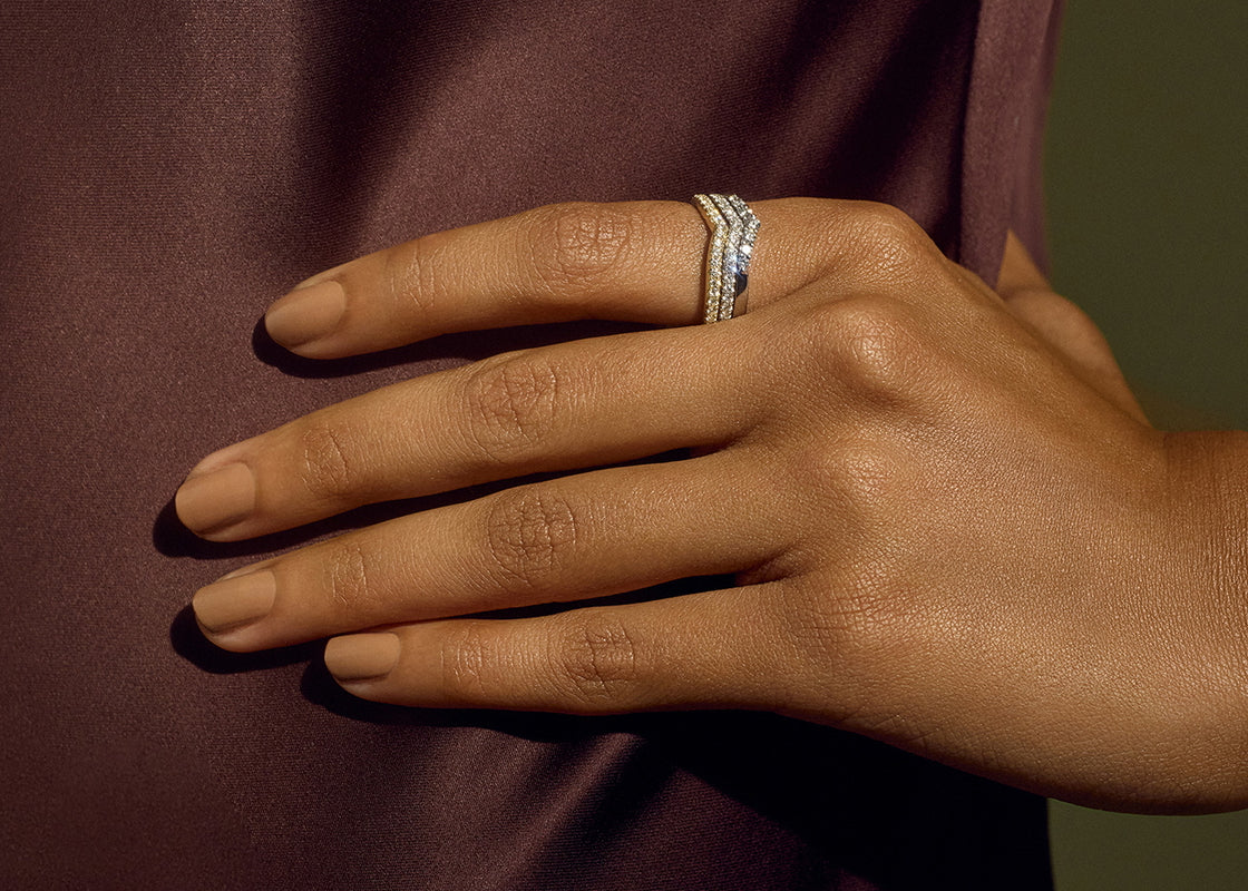 Aurelle White Gold 18k Eternity Ring